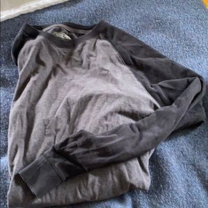 100% Two Toned Cotton Baseball Tee Size Lg